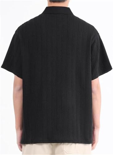 Quick Dry Athletic Polo Shirts Men Performance Lightweight Short Sleeve Moisture Wicking Button Casual Golf T-Shirts(Apricot,Medium)