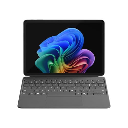 Microsoft Surface Pro 2-in-1 Laptop/Tablet (2025), Windows 11 Copilot+ PC, 12" Touchscreen Display, Snapdragon X Plus (8 Core), 16GB RAM, 256GB Storage, Platinum