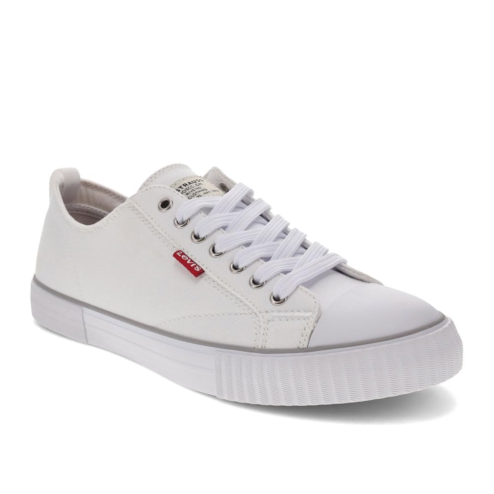Levi's Men's Sneaker, White, 13
