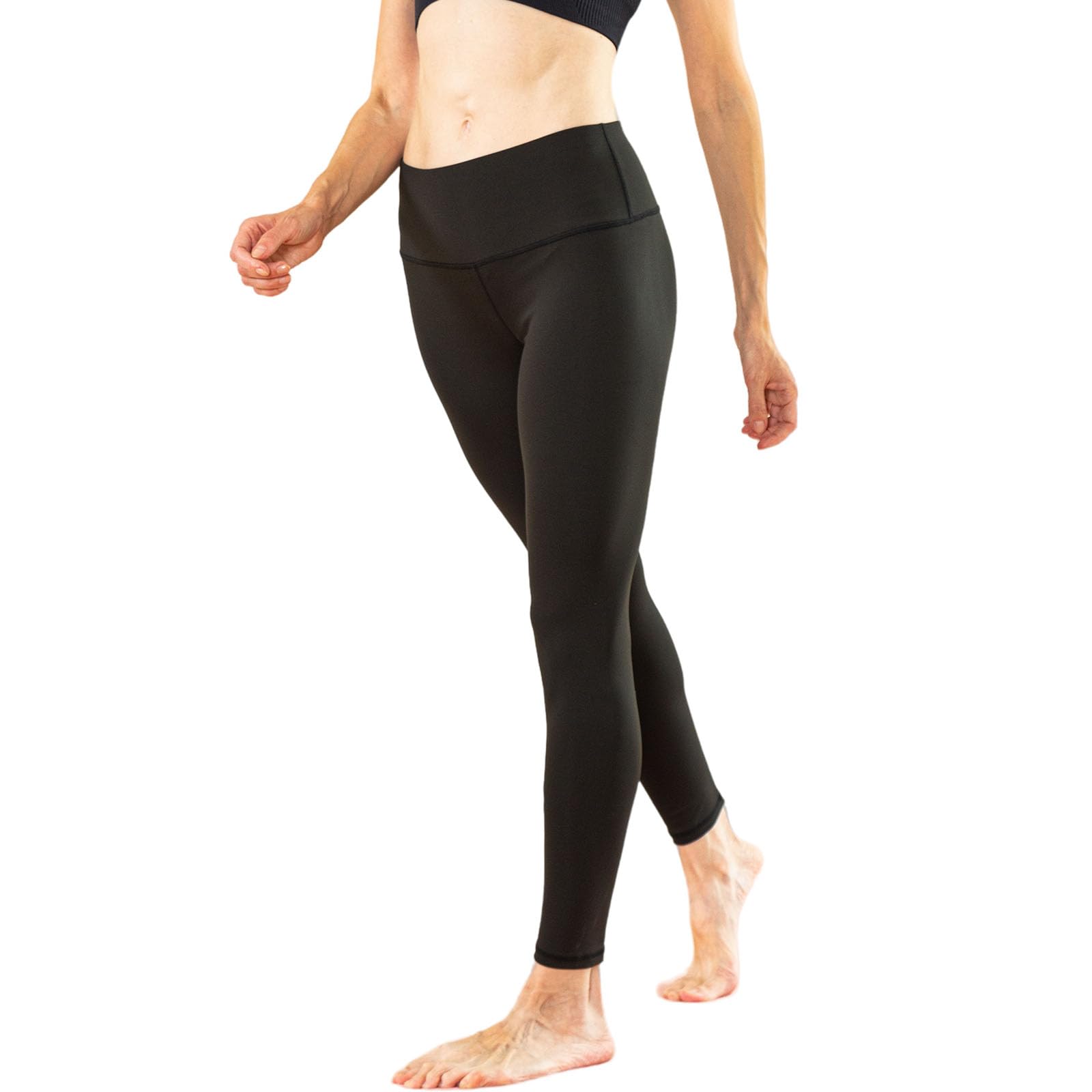 TRIUNION 2 Pack High Waisted Leggings for Women No See-Through Tummy Control Yoga Leggings for Women Workout Running Leggings,Black,X-Large