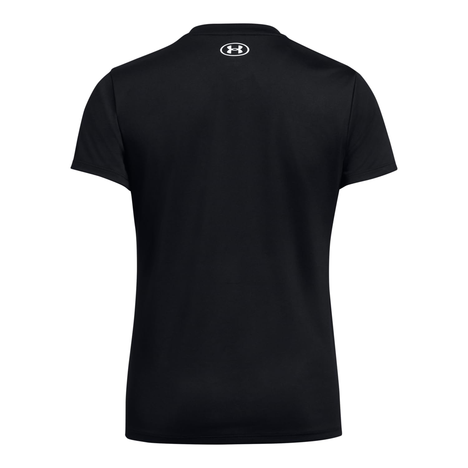 Under Armour Womens Tech Short Sleeve Crew, (001) Black / / White, XX-Large