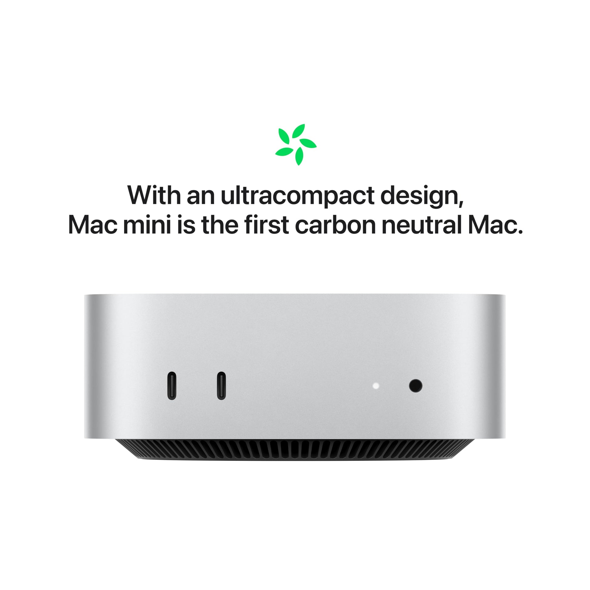 Apple 2024 Mac mini Desktop Computer with M4 chip with 10‑core CPU and 10‑core GPU: Built for Apple Intelligence, 16GB Unified Memory, 256GB SSD Storage, Gigabit Ethernet. Works with iPhone/iPad