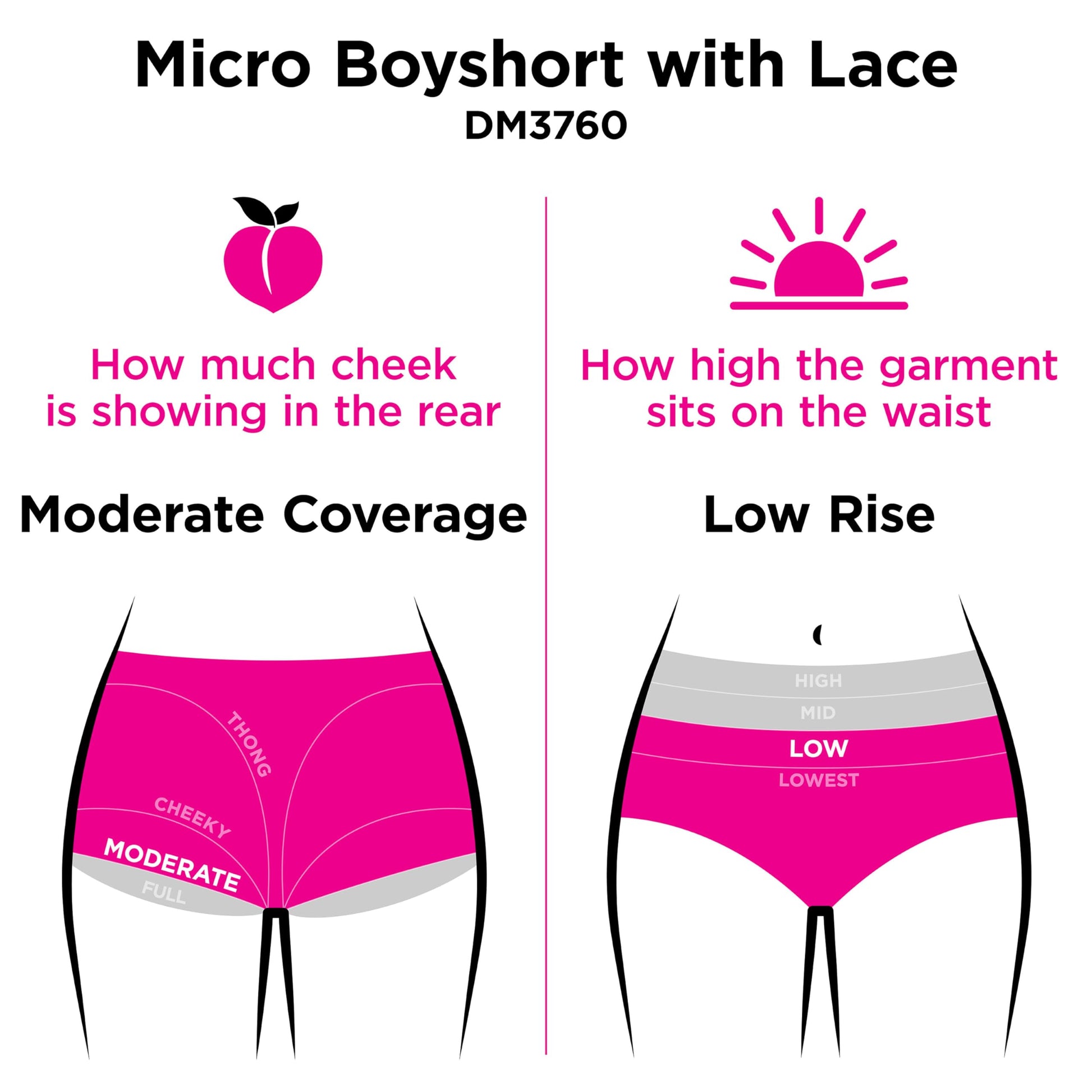 Maidenform Women's Underwear, Microfiber with Lace Boyshort Panties, One Fab Fit, 3-Pack, Sandshell/Modern Dot/Leopard Print