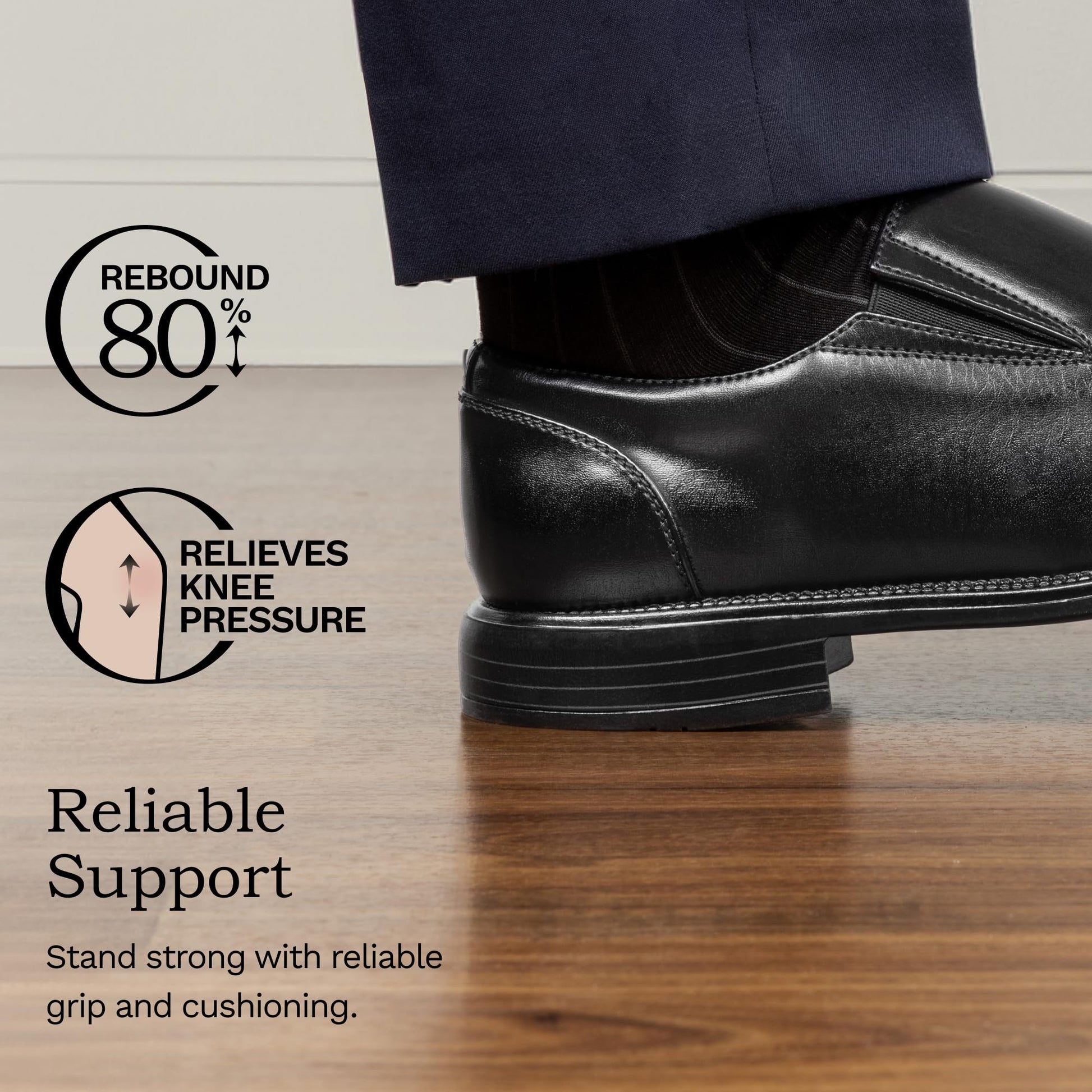 Bruno Marc Men's Slip on Dress Loafers Shoes,Size 11,Black,STATE-01