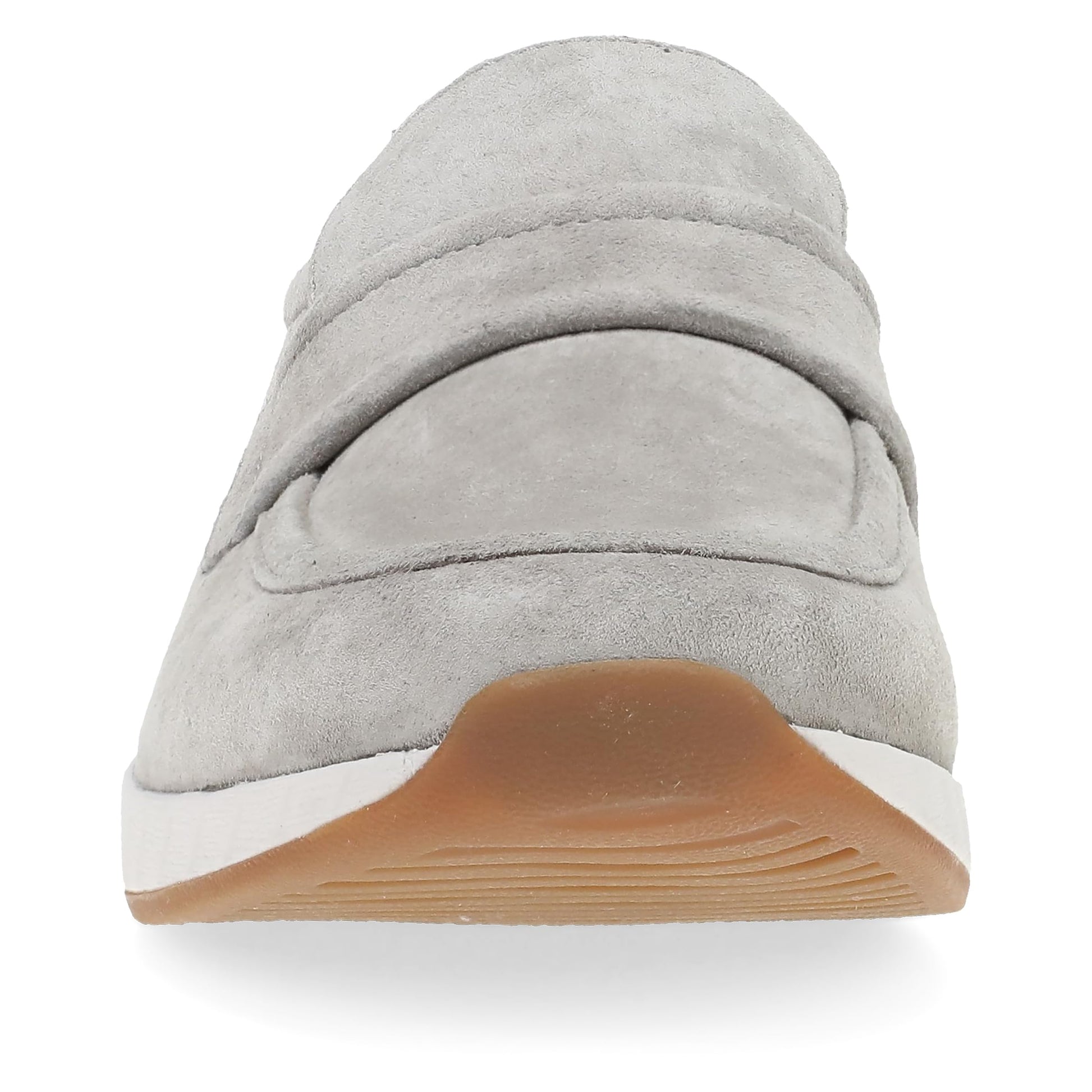 LightDansko Clementine Slip-On Loafer Sneakers for Women with Supportive Footbed, Lightweight Packable Comfort Loafer, Cushioned Midsole – Casual Style for Work, Office or Daily Wear Grey 5.5-6 M US