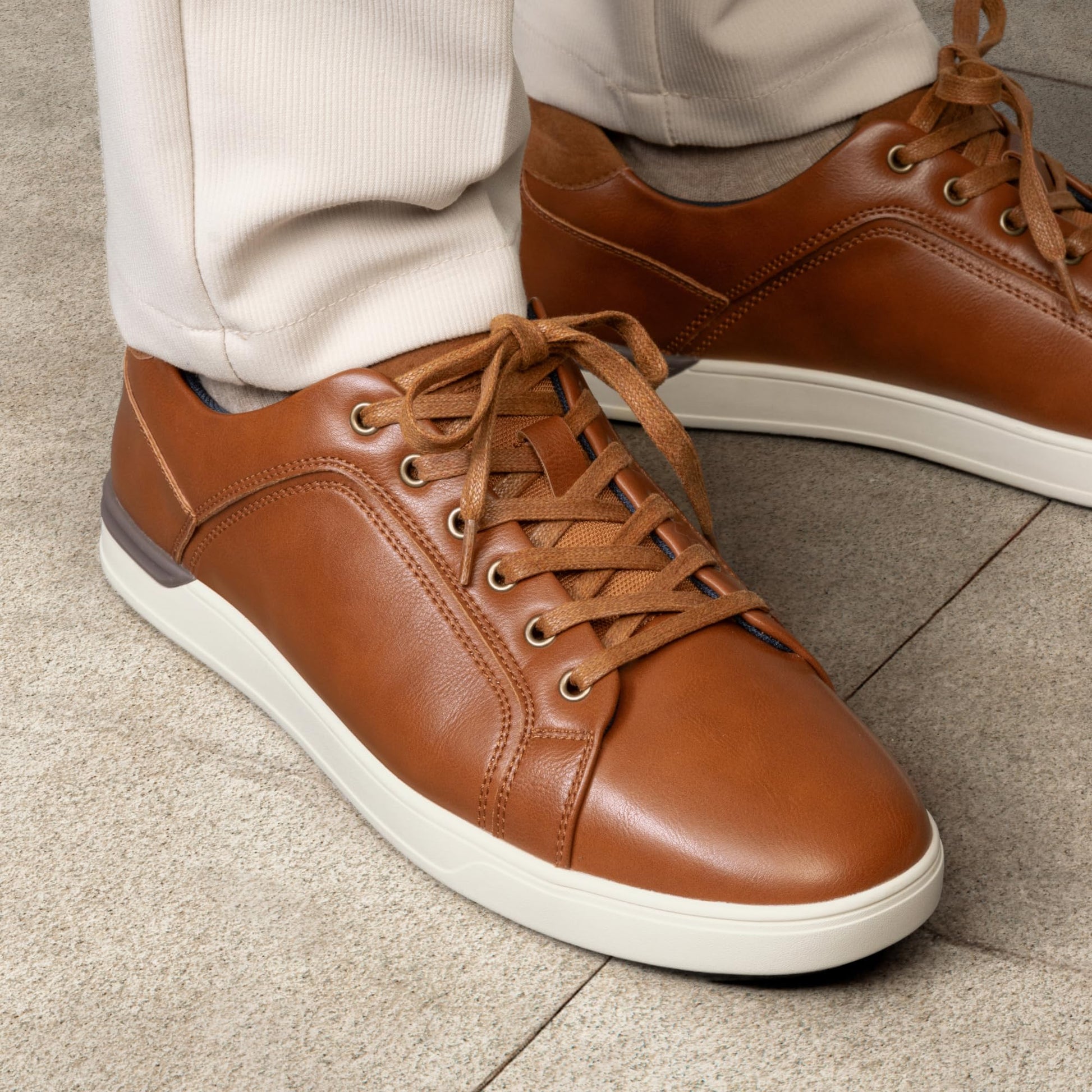 Bruno Marc Men's Casual Dress Sneakers Fashion Oxfords Skate Shoes for Men,Size 11W,Brown,SBFS211MWIDE