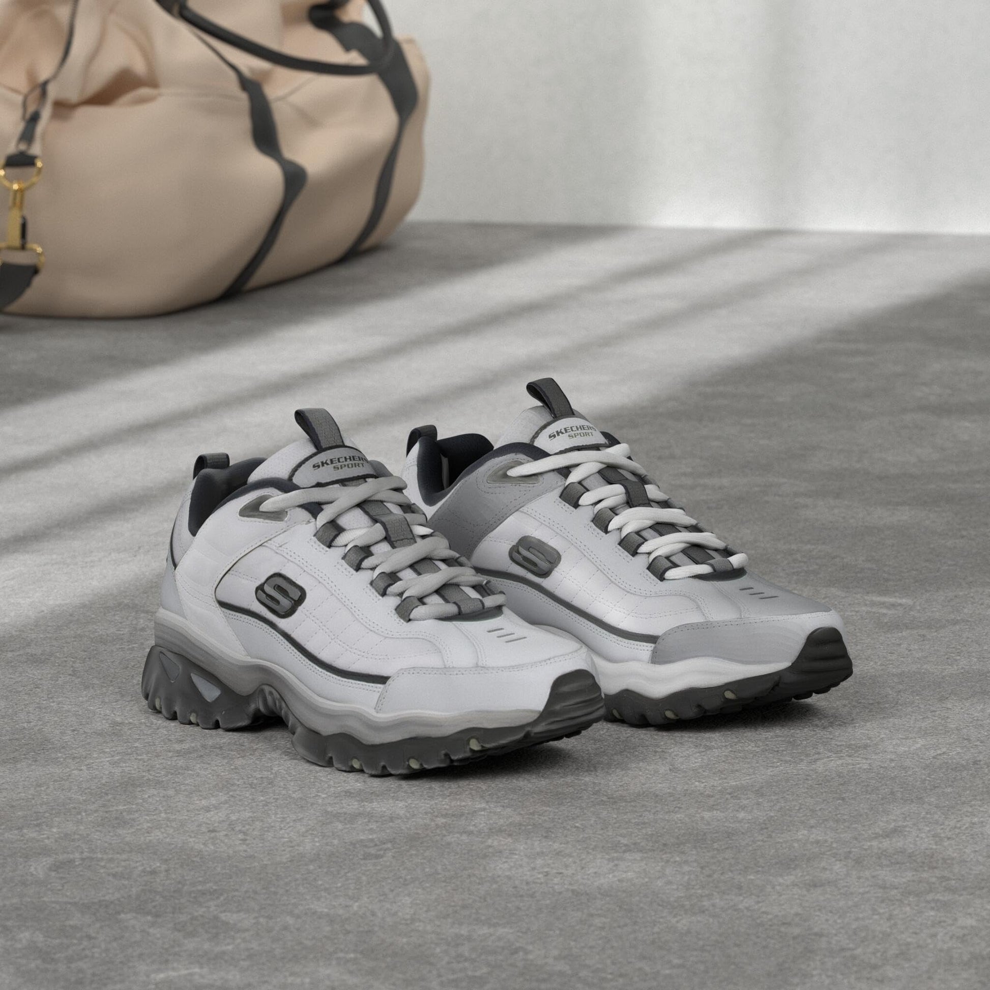 Skechers Sport Men's Energy Afterburn Lace-Up Sneaker