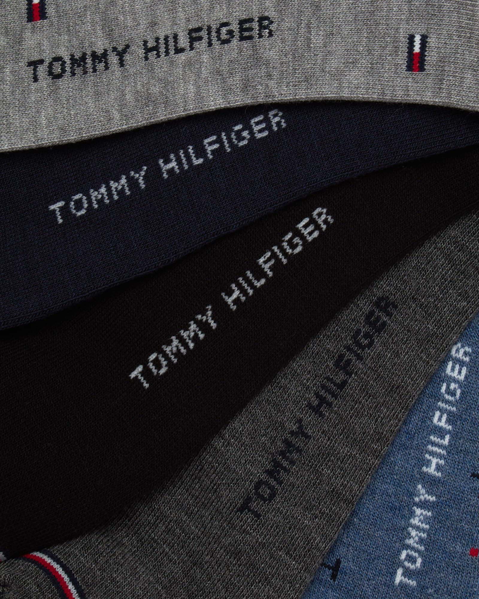 Tommy Hilfiger Mens Dress Socks - 10 Pack Comfort Stretch Breathable Casual Work Crew Socks for Men (Sizes: 7-12), Size 7-12, Heather Grey