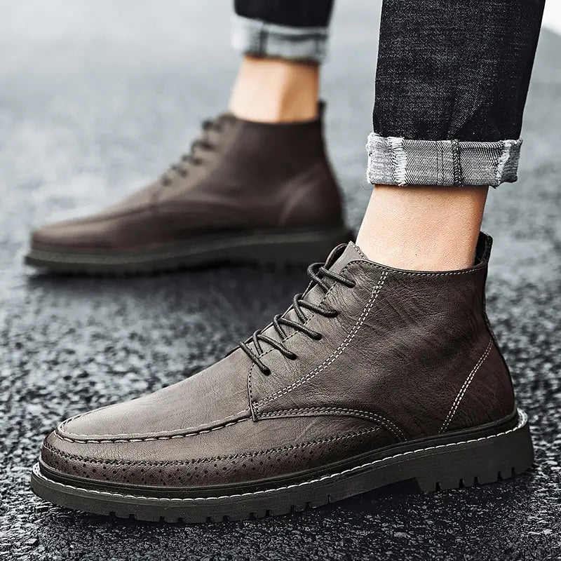 British Trend Versatile Casual Leather Shoes
