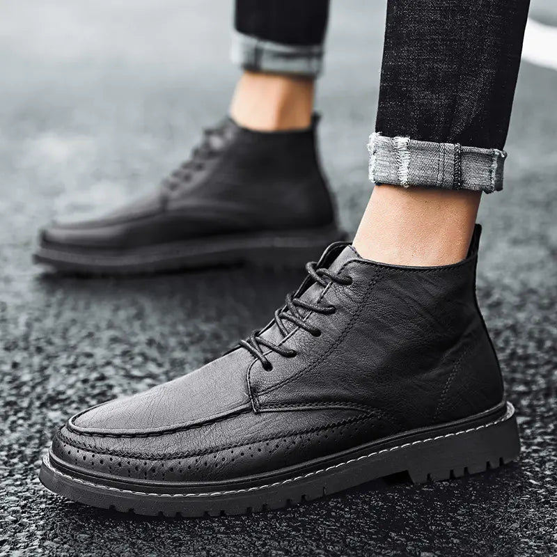 British Trend Versatile Casual Leather Shoes