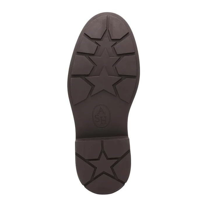 ASH Women's Medusa Studded Platform Loafer-Stylish Casual Shoes with Leather Upper & Chunky Heel for Trendy Outfits, Bistro, 7.5-8