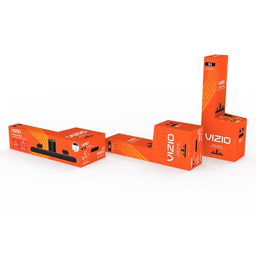 VIZIO 5.1 Soundbar SE, Wireless Subwoofer, Surround Sound w/Dolby Atmos & DTS:X, Bluetooth Speaker, QuickFit™ Compatible – SV510X-08 (New, 2024 Model)