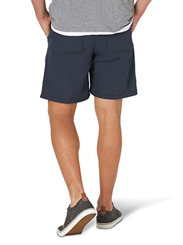 Wrangler Authentics Men's Canvas Utility Hiker Short, Newport Navy, 38