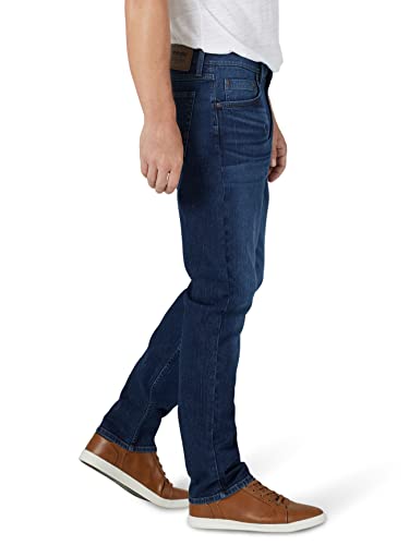 Wrangler Authentics Men's Athletic Fit Stretch Jean, Baker, 38W x 30L
