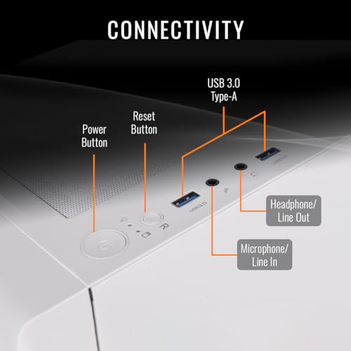 Thermaltake LCGS Quartz i1460 Gaming Desktop (Intel Core™ i5-14400F, ToughRam DDR4 3600Mhz 16GB RGB Memory, NVIDIA GeForce® RTX 5060, 1TB NVMe M.2, WiFi, Windows 11) S2QT-B760-560-LCS