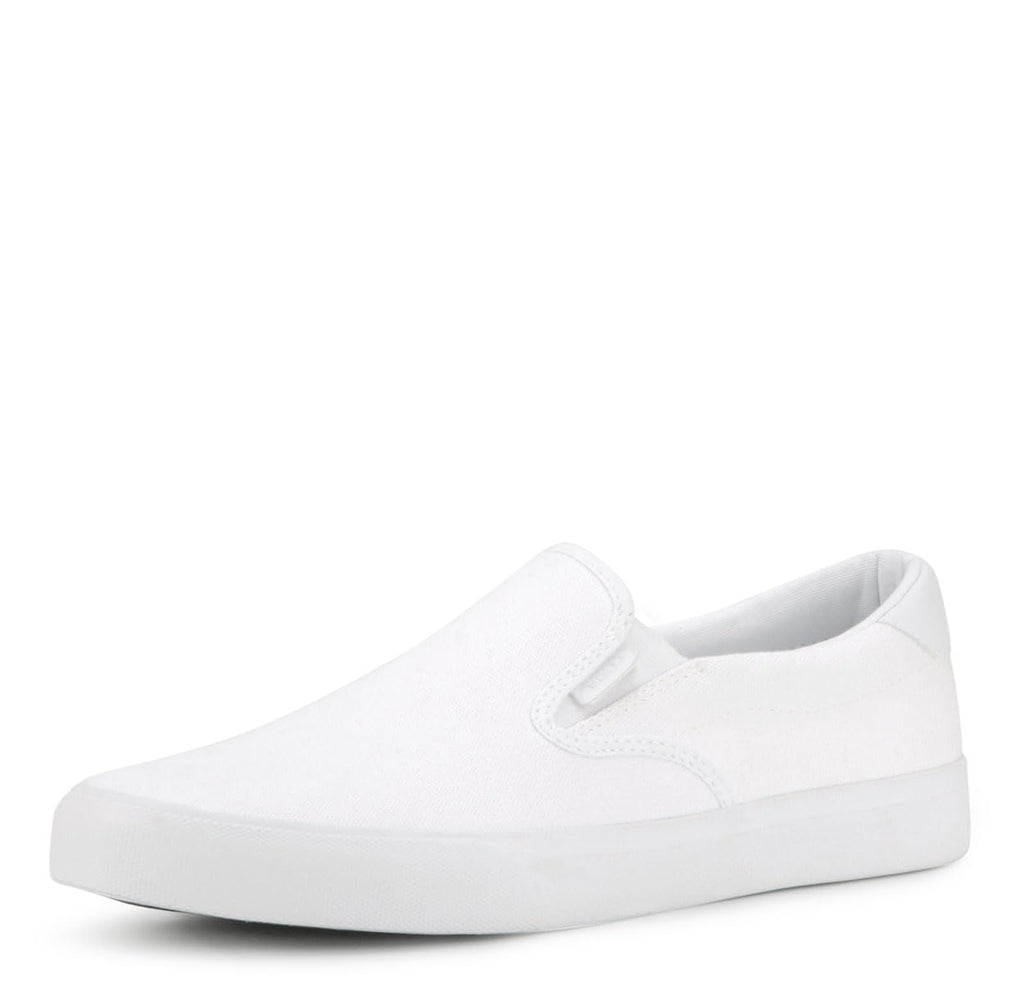 Lugz | Clipper Casual Sneakers for Men | Slip On Shoes For Men | Everyday Men Footwear, White, 10.5