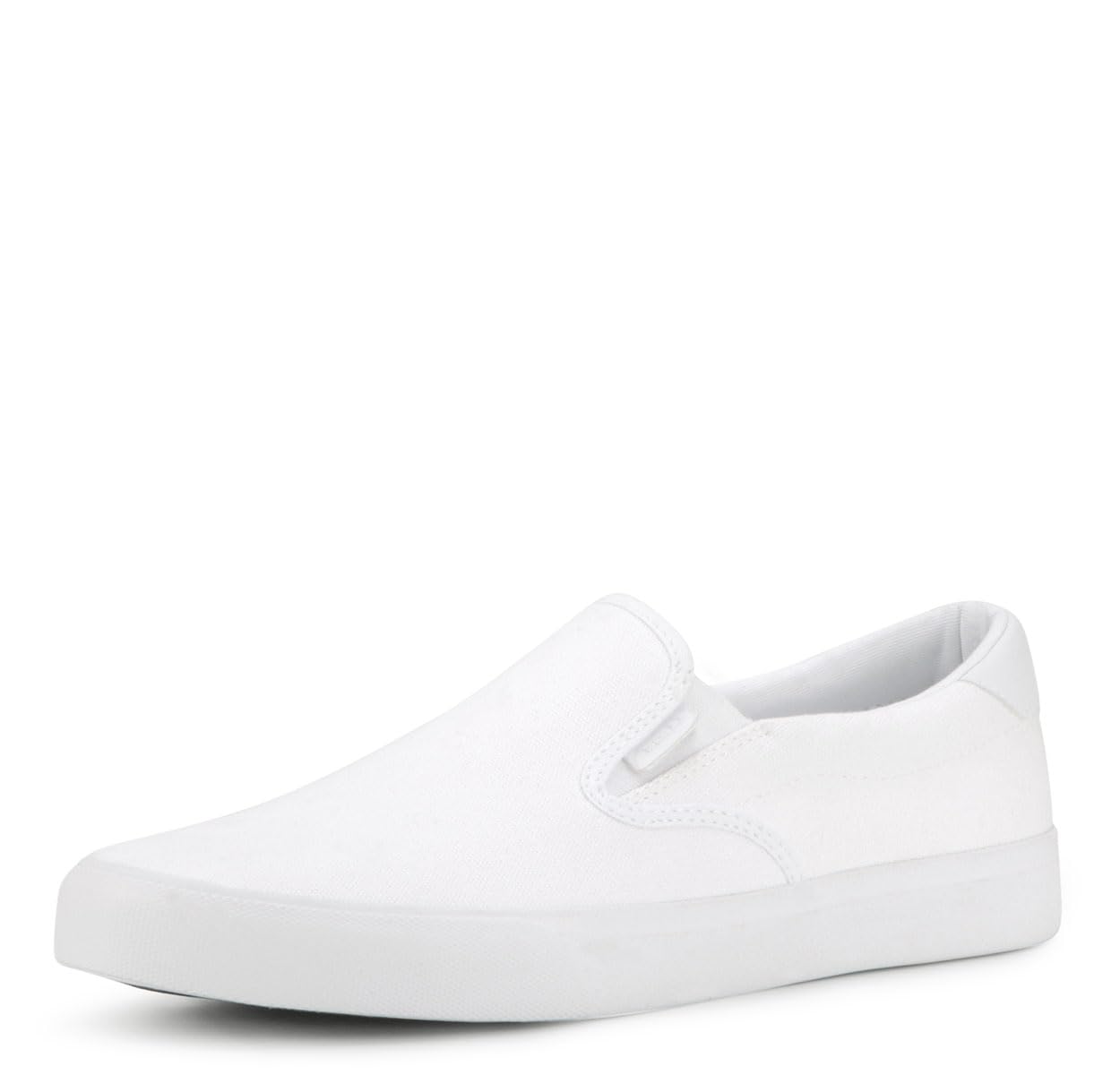 Lugz | Clipper Casual Sneakers for Men | Slip On Shoes For Men | Everyday Men Footwear, White, 10.5
