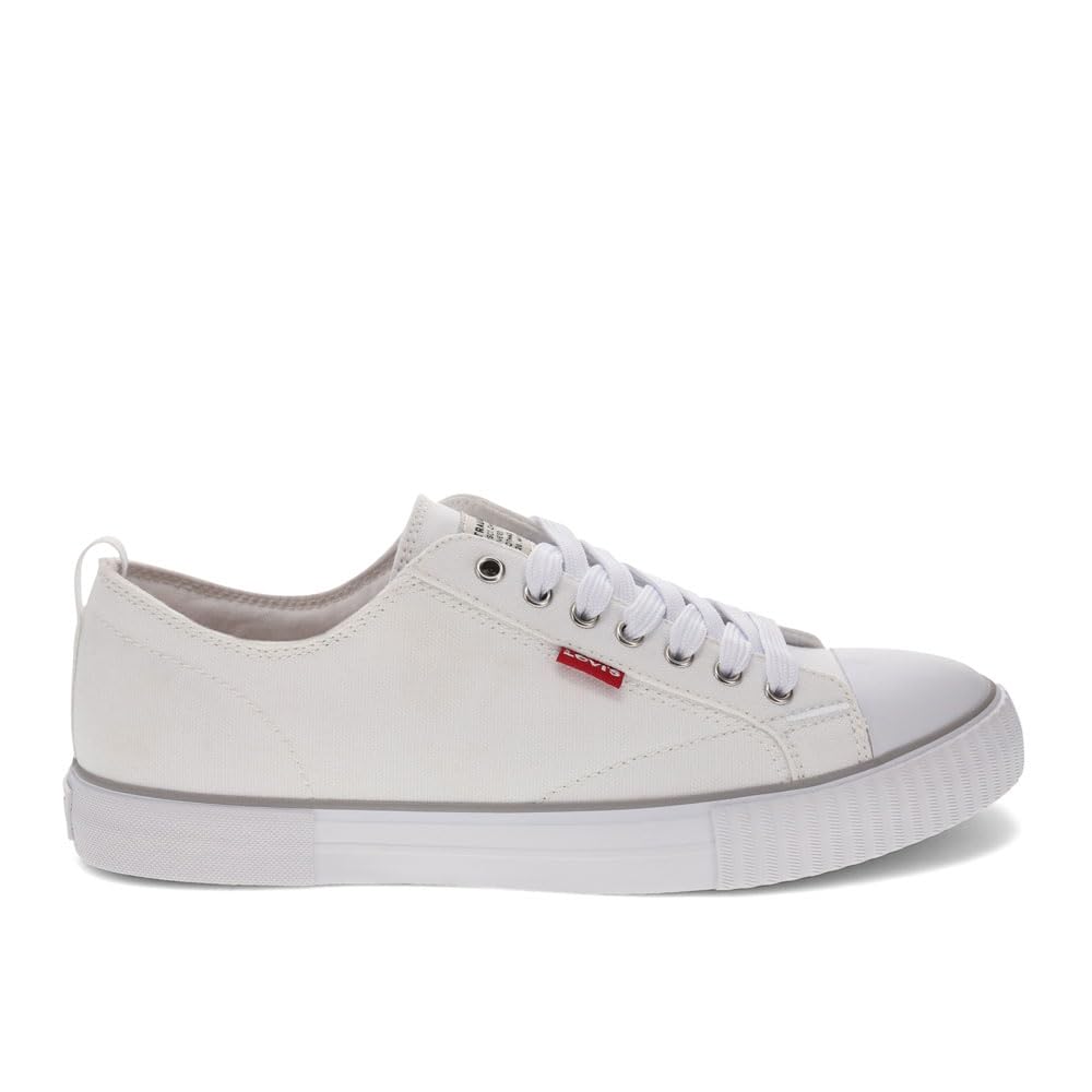 Levi's Men's Sneaker, White, 13