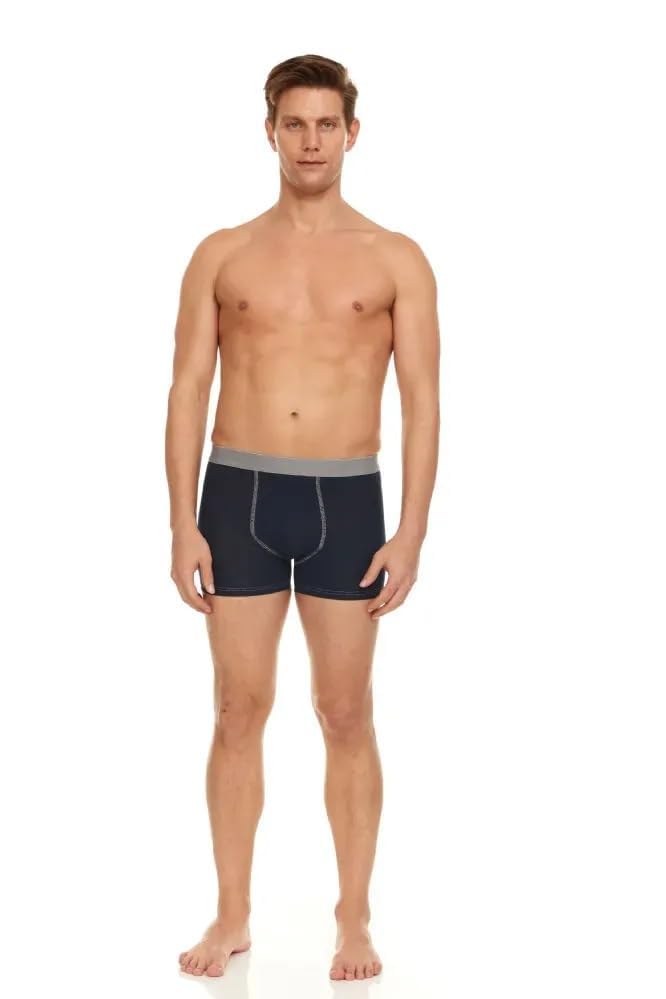 BILLIONHATS 180 Pack Mens Cotton Boxer Briefs Underwear, Wholesale Homeless Shelter Donations, Size Large