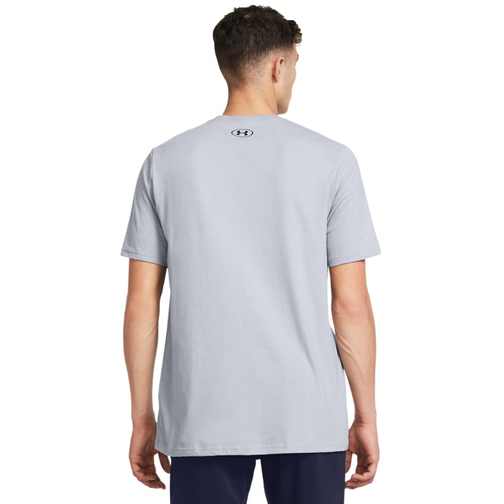 Under Armour Men's Global Foundation Short Sleeve T Shirt, (011) Mod Gray Medium Heather / / Black, XX-Large