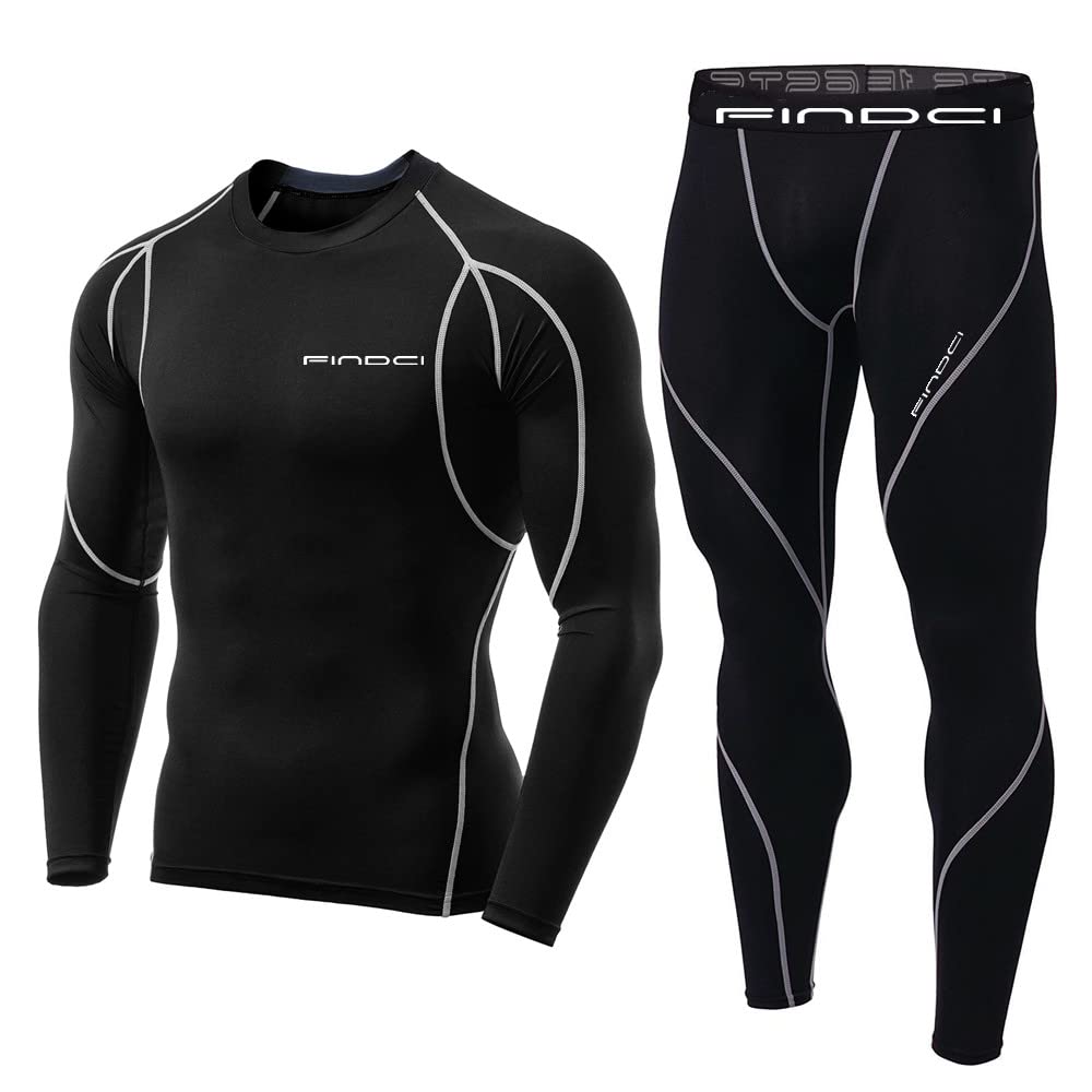 1Bests Men's Atheletic Sports Fitness Sets Running Basketball Gym Training Quick-Drying Breathable Suits(Newblackd,X-Large)