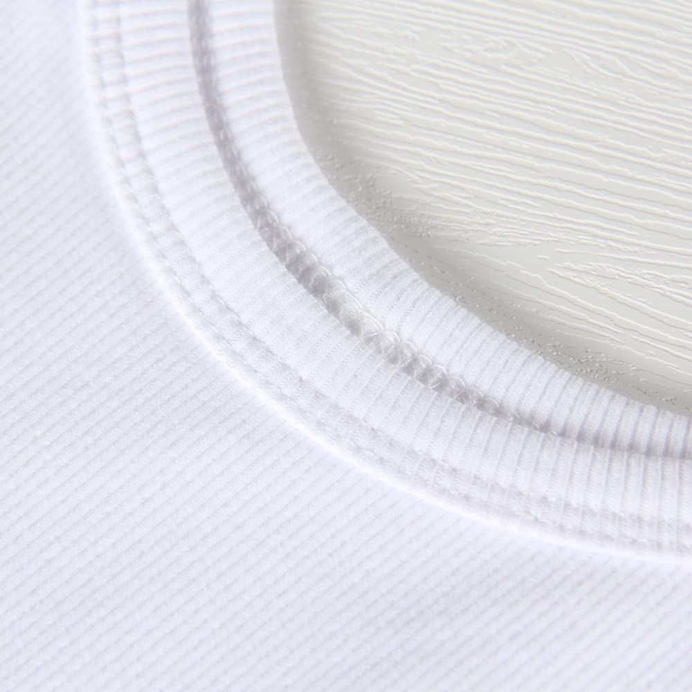 Artfish Women's Sleeveless Tank Top Form Fitting Scoop Neck Ribbed Knit Basic Cami Tight Fitted White S