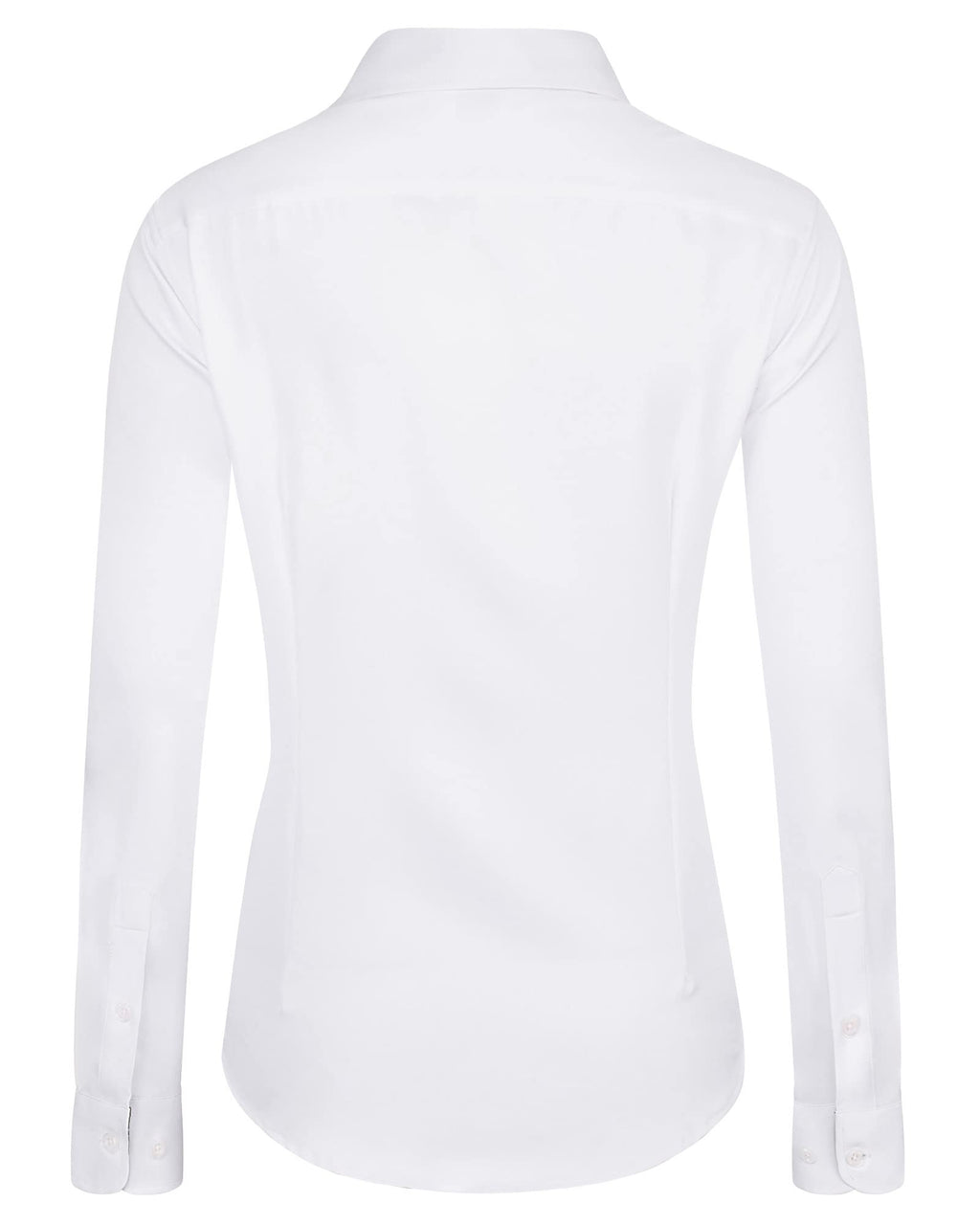 J.VER Womens Dress Shirts Long Sleeve Button Down Shirt Wrinkle-Free Business Casual Blouse Office Work Tops White XS
