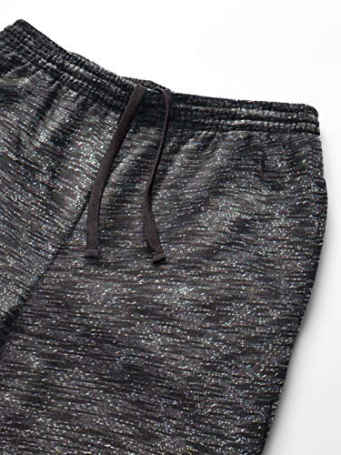 Amazon Essentials Sweatpants for Men, Charcoal Space Dye Fleece, Closed Bottom, XX-Large (Available in Big and Tall)