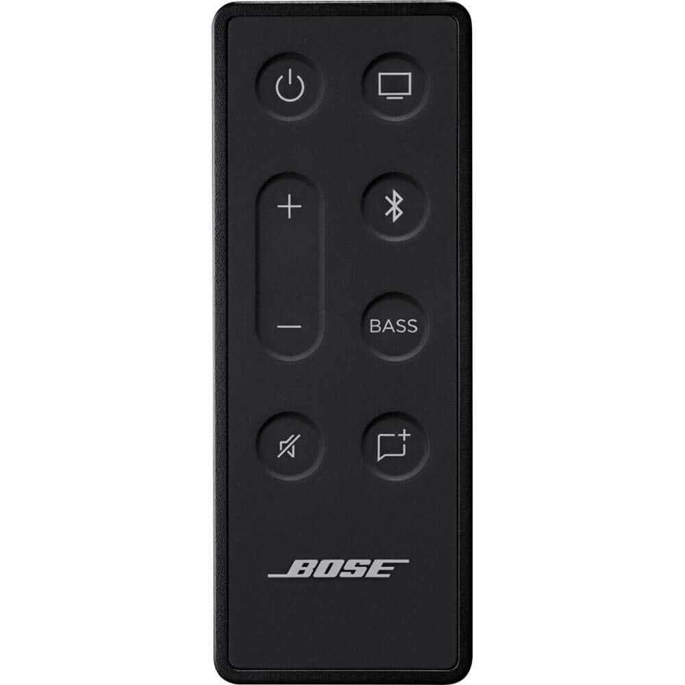 Bose TV Speaker - Soundbar for TV with Bluetooth and HDMI-ARC Connectivity, Black, Includes Remote Control