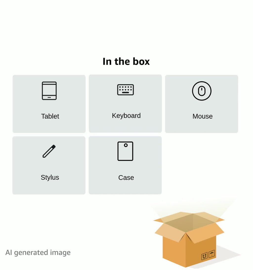 Tablet 2025 World's First Android 16 Tablet with Gemini AI, 11 Inch FHD Display, 24GB RAM 128GB ROM /2TB TF, T7250 CPU+13MP Camera, 8000mAh, Widevine L1, 2 in 1 Tablets with Keyboard Mouse Stylus