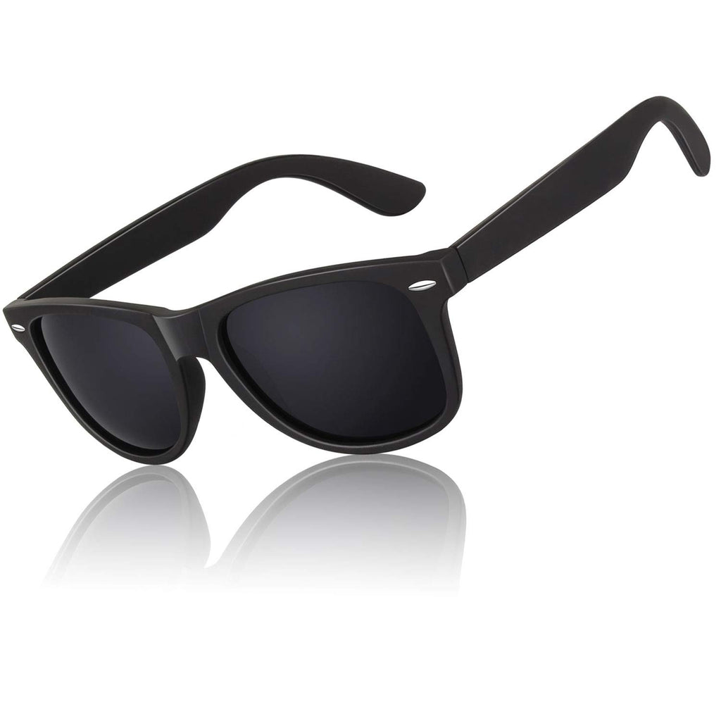 LINVO Polarized Sunglasses for Men Women Driving Sun glasses Shades 80's Retro Style Square