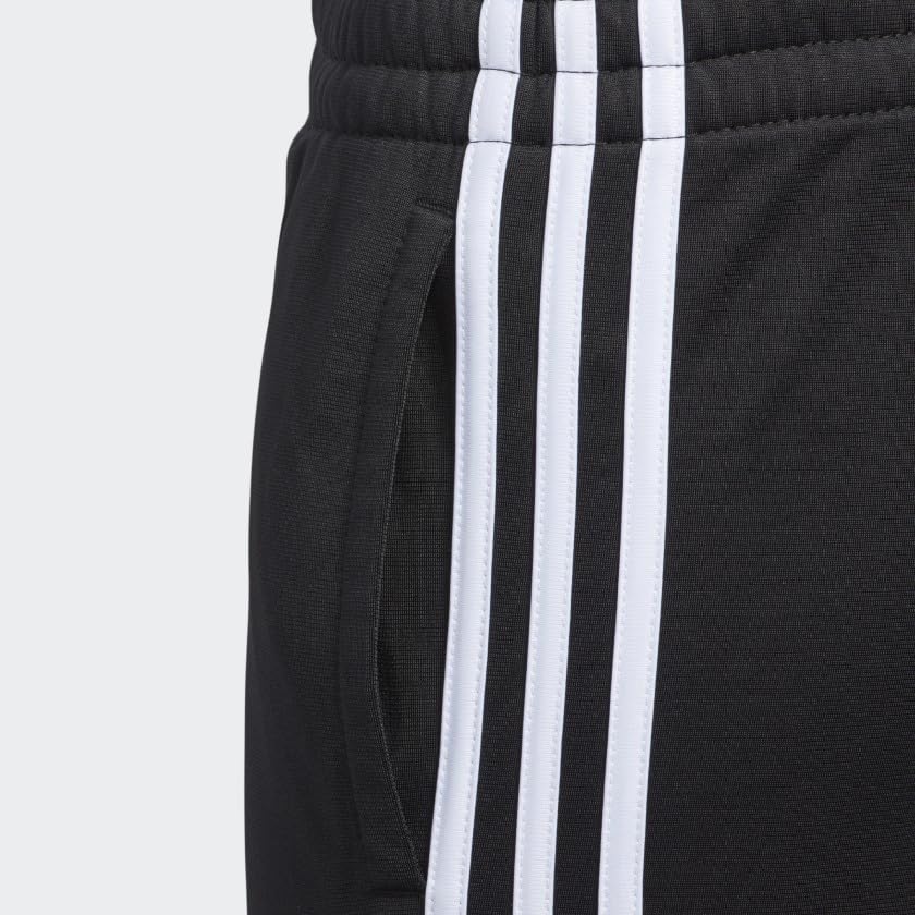 adidas boys Active Sports Athletic Tricot Jogger Track Pants, Iconic Black, Medium US