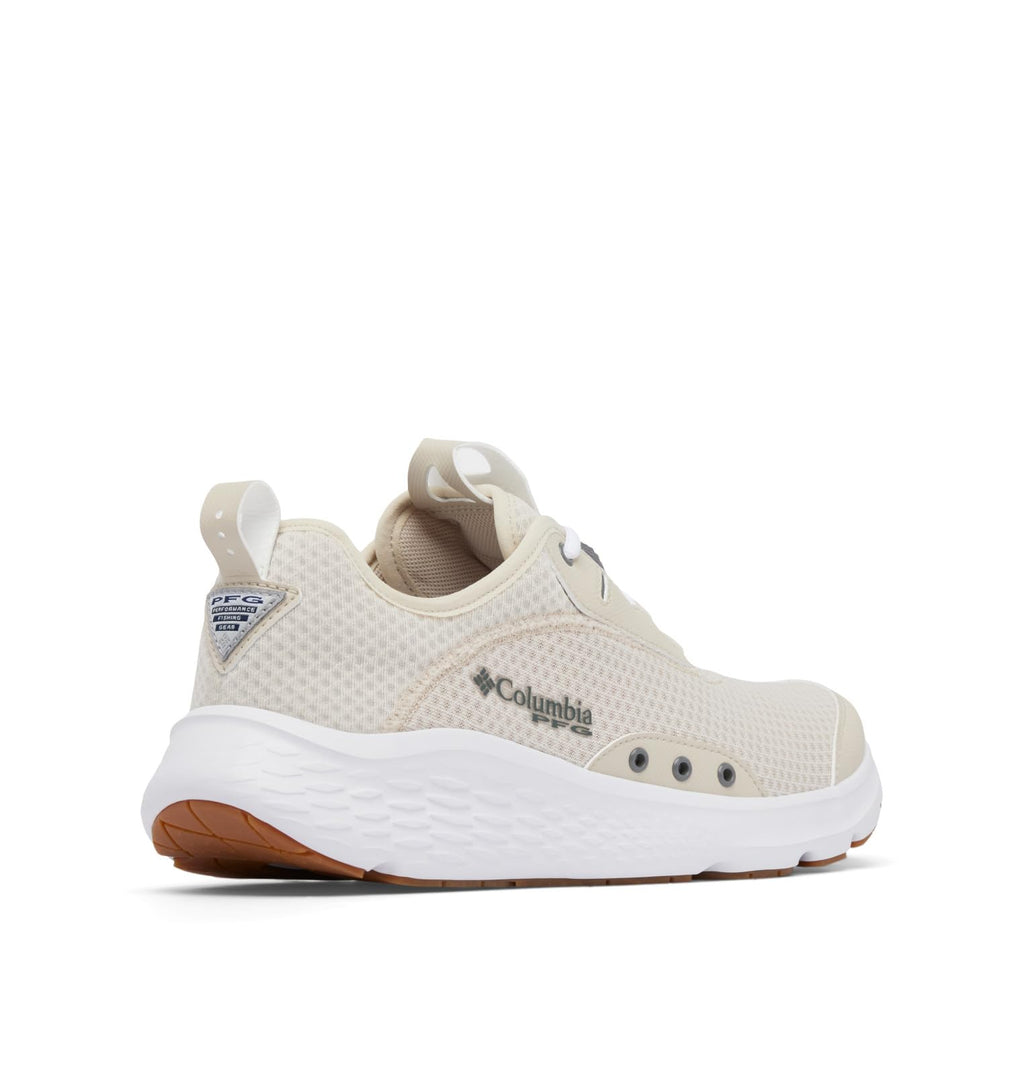 Columbia Mens PFG Castback Non Slip Boat Shoe, Dark Stone/Titanium Grey Steel, 8.5 Wide