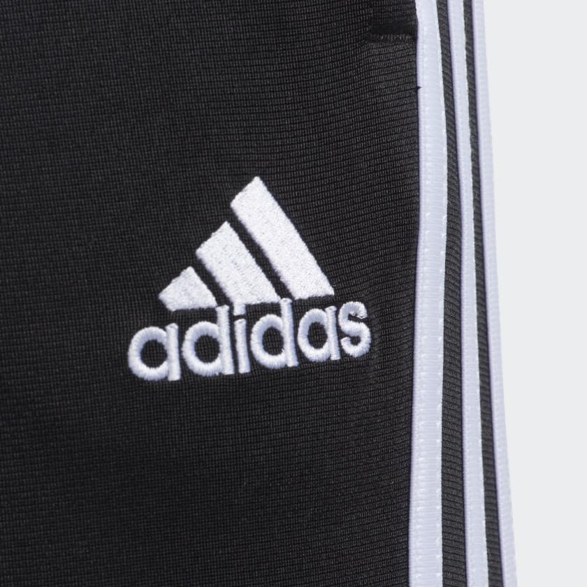adidas boys Active Sports Athletic Tricot Jogger Track Pants, Iconic Black, Medium US