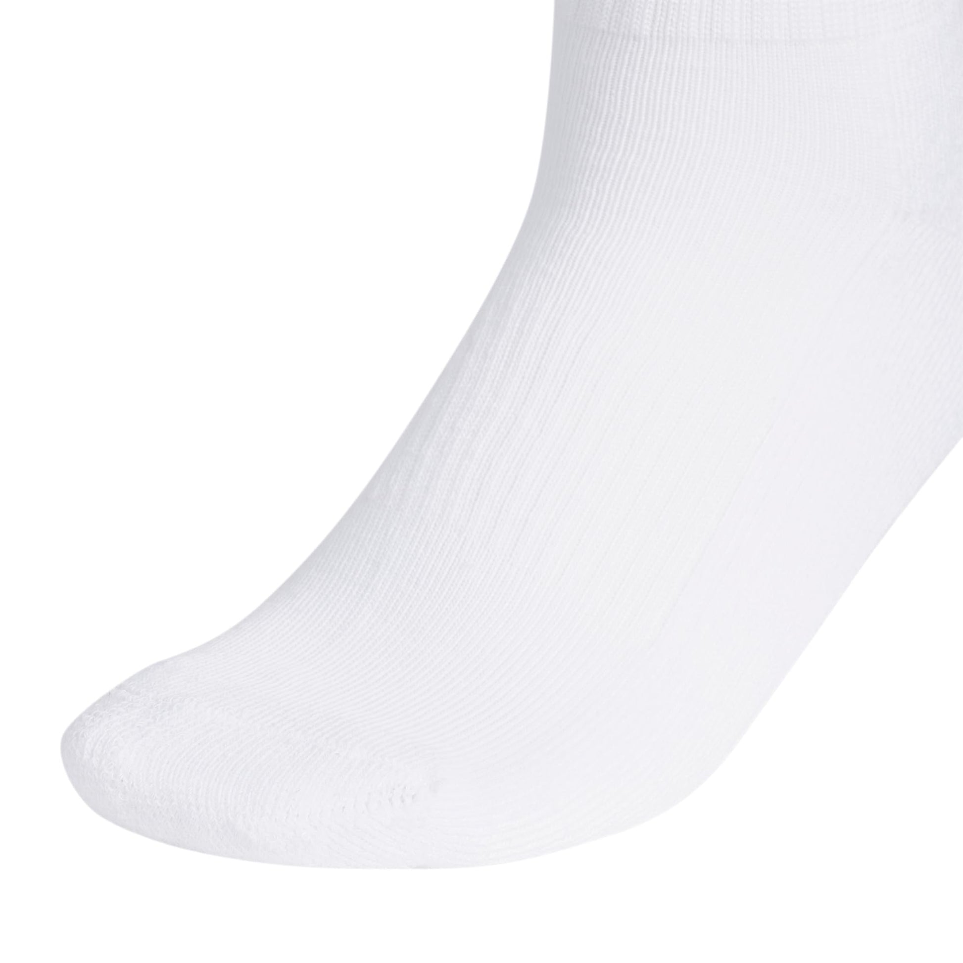 adidas Women's Ankle Socks, Athletic Cushioned Quarter Fit, 6-Pack, Durable, Comfortable, Cooling, with Compression, Preloved Fig Purple/Clear Onix Grey/White, M