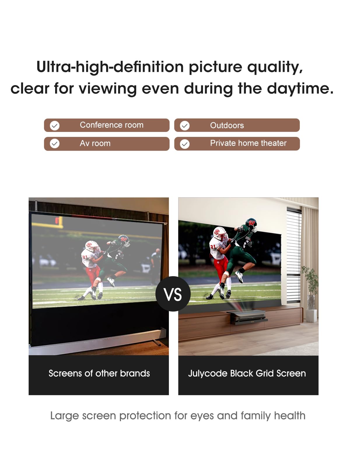 Julycode SW-X300 Floor-Rising Screen Laser Tv Integrated Cabinet with 120inch Home Cinema for UST Laser tv (120inch Smart Cabinet + Awol3500)