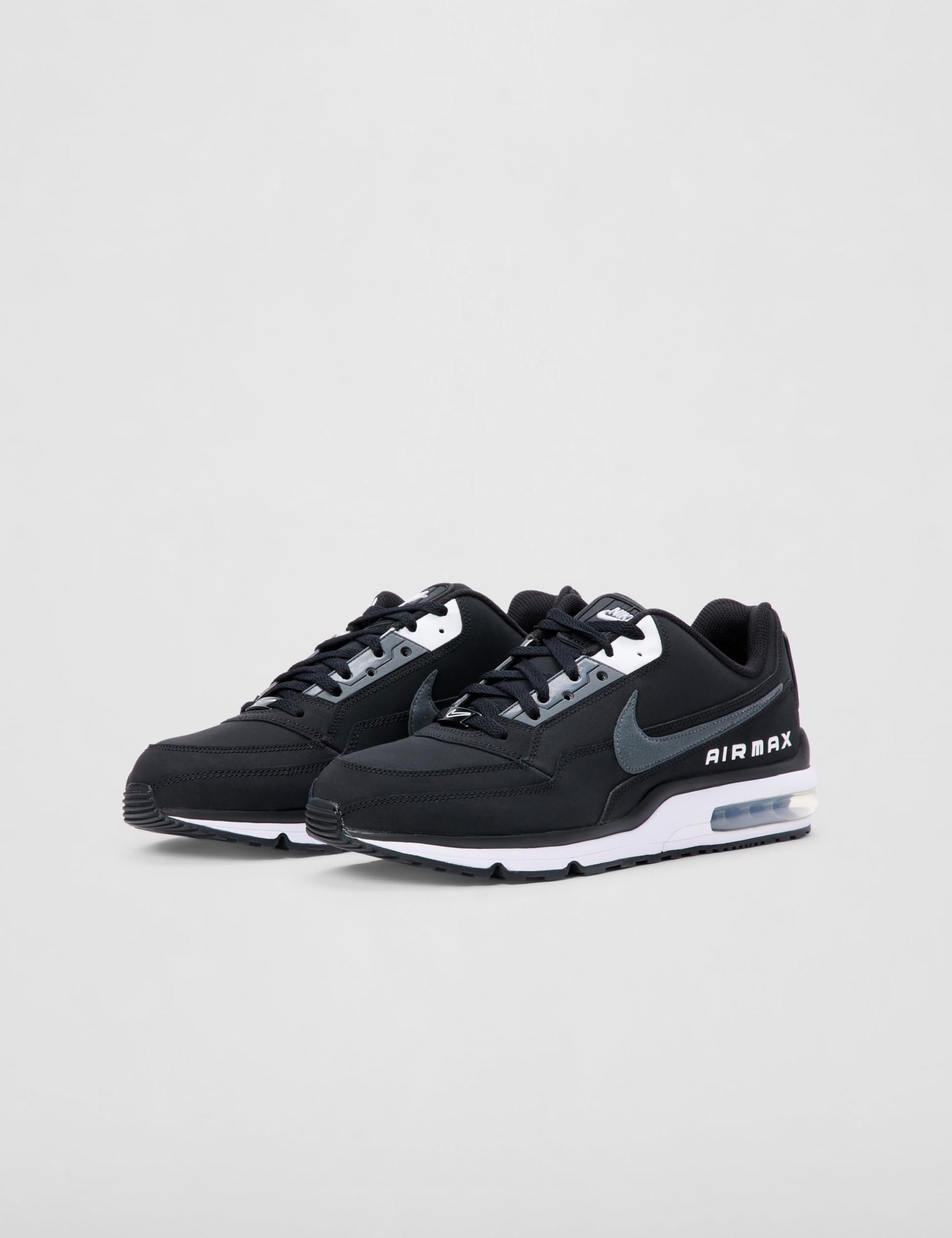 Nike Men's Air Max Ltd 3 Sneaker, Black/Dark Grey/White, 6