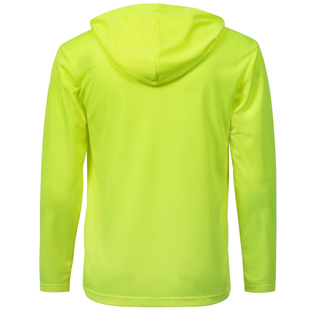 Mens Active Athletic T-Shirts Set Long Sleeve Sun Protective Quick Dry Hoodies Shirt 5 Pack M