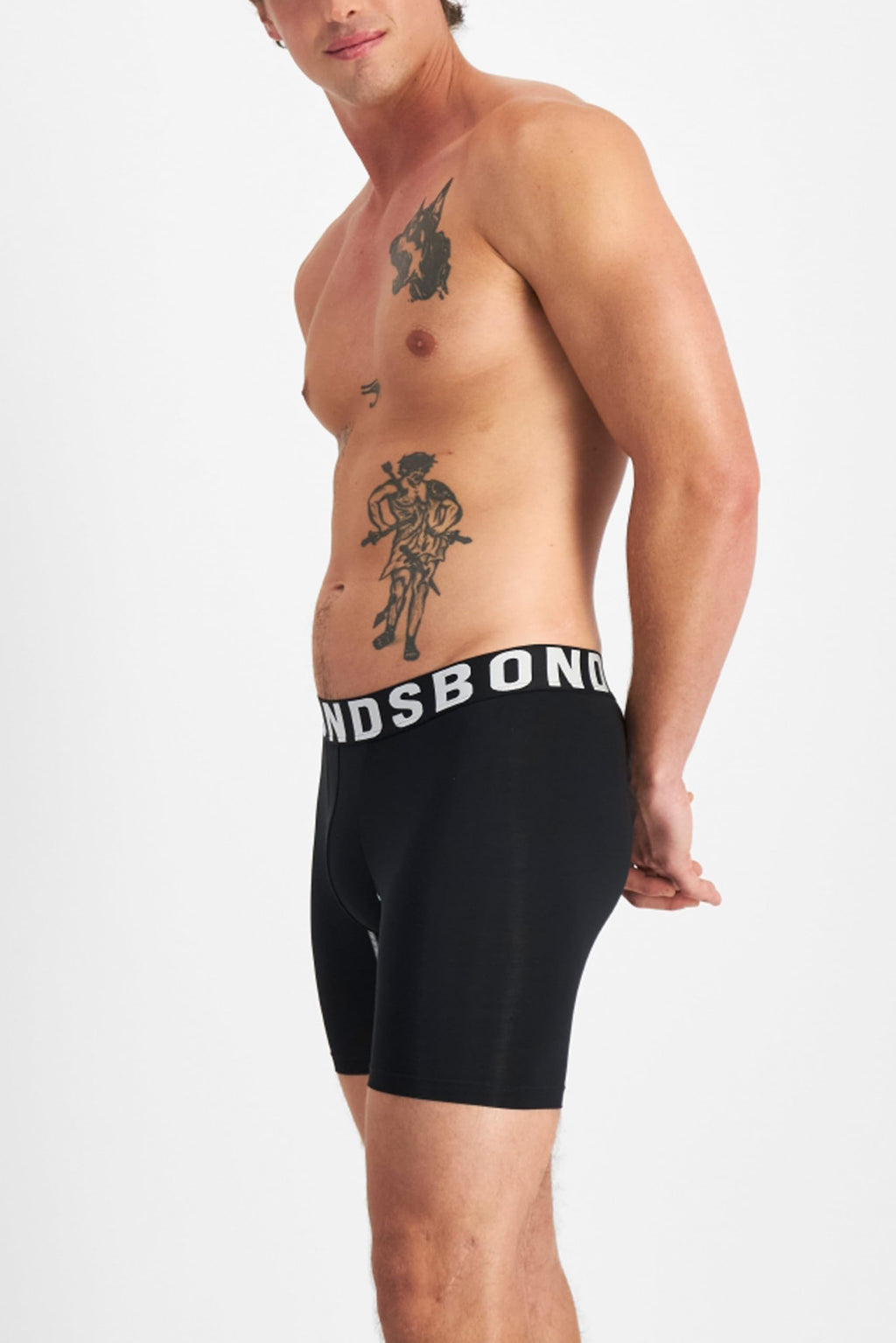 Bonds Men's Underwear Anti-Chafing Boxer Briefs Pack, Chafe Off Men's Boxer Briefs, Viscose/Bamboo Underwear for Men, 3-Pack