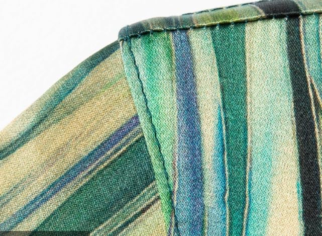 Mens Silk Short Sleeve Polo Shirts Summer Vintage Tie Dye Loose Fit Breathable Casual T Shirt(X-Large) Green