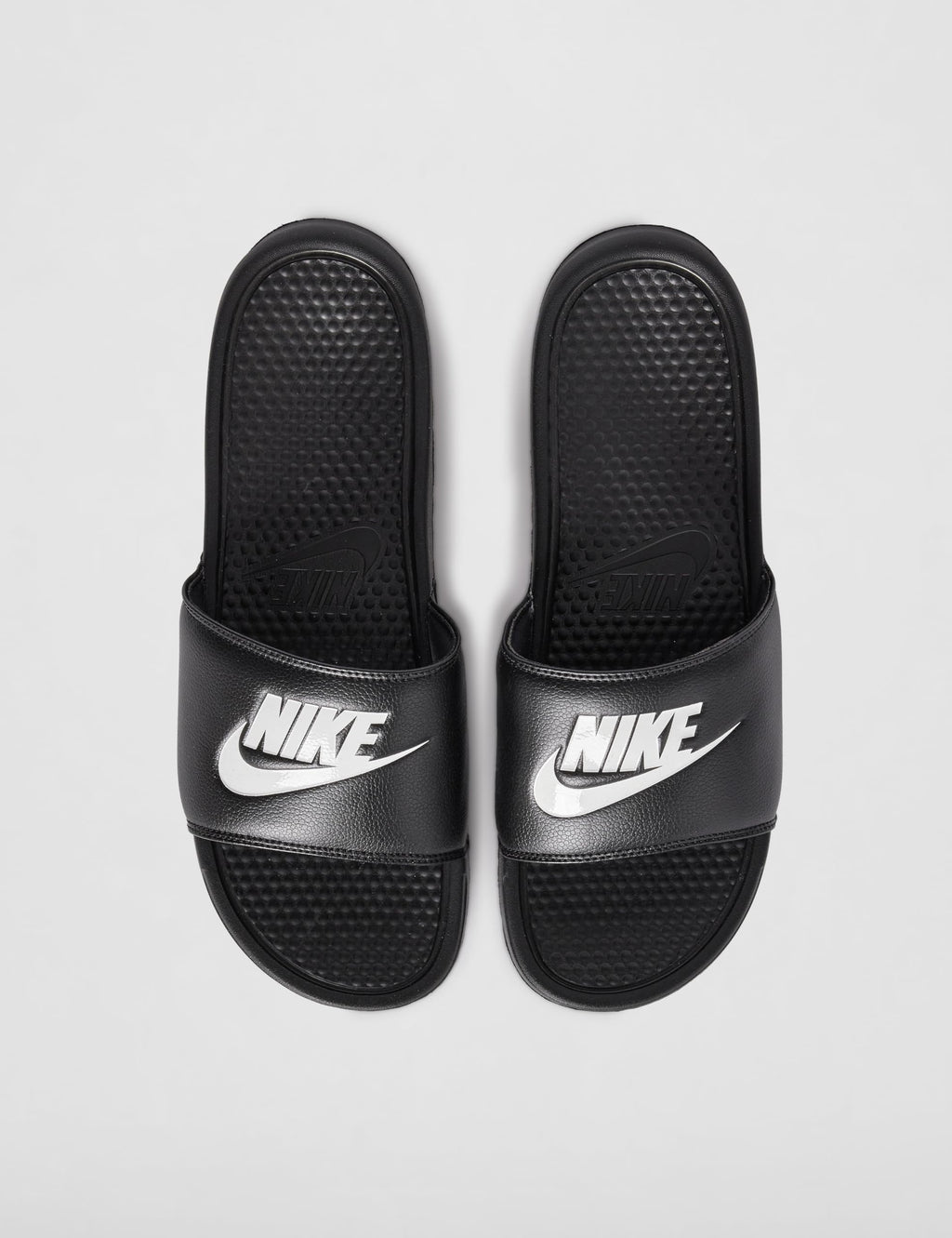Nike Unisex Benassi JDI Sport Sandal, Black/White, 4 US Men