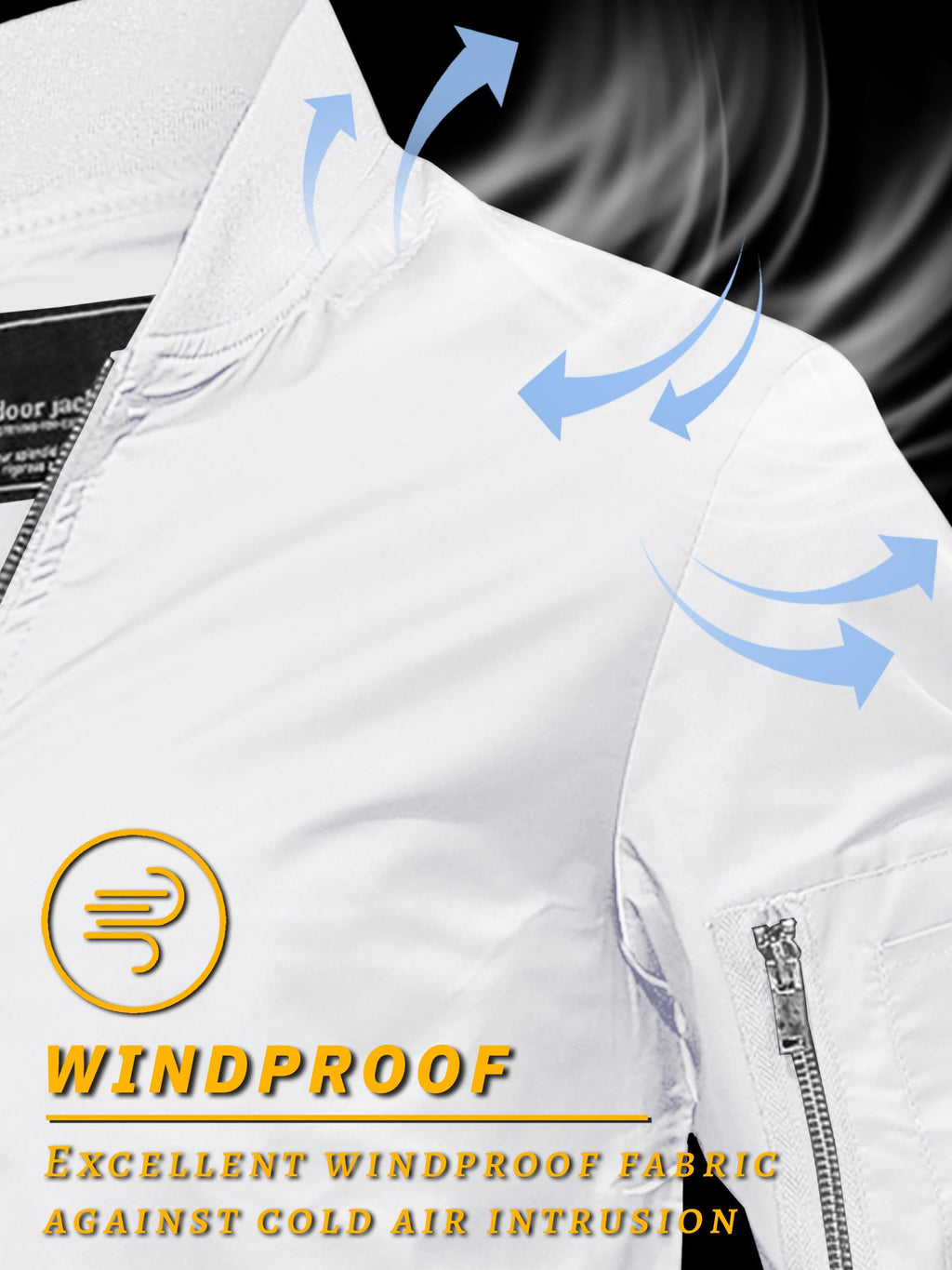 TACVASEN Jackets for Men Varsity Jackets for Men Fashion Coat Men's Casual Mens Spring-Jacket Lightweight Casual Windbreaker Zip Up Jacket