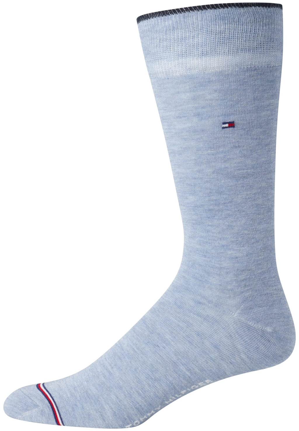 Tommy Hilfiger Mens Dress Socks - 10 Pack Comfort Stretch Breathable Casual Work Crew Socks for Men (Sizes: 7-12), Size 7-12, Denim Assorted