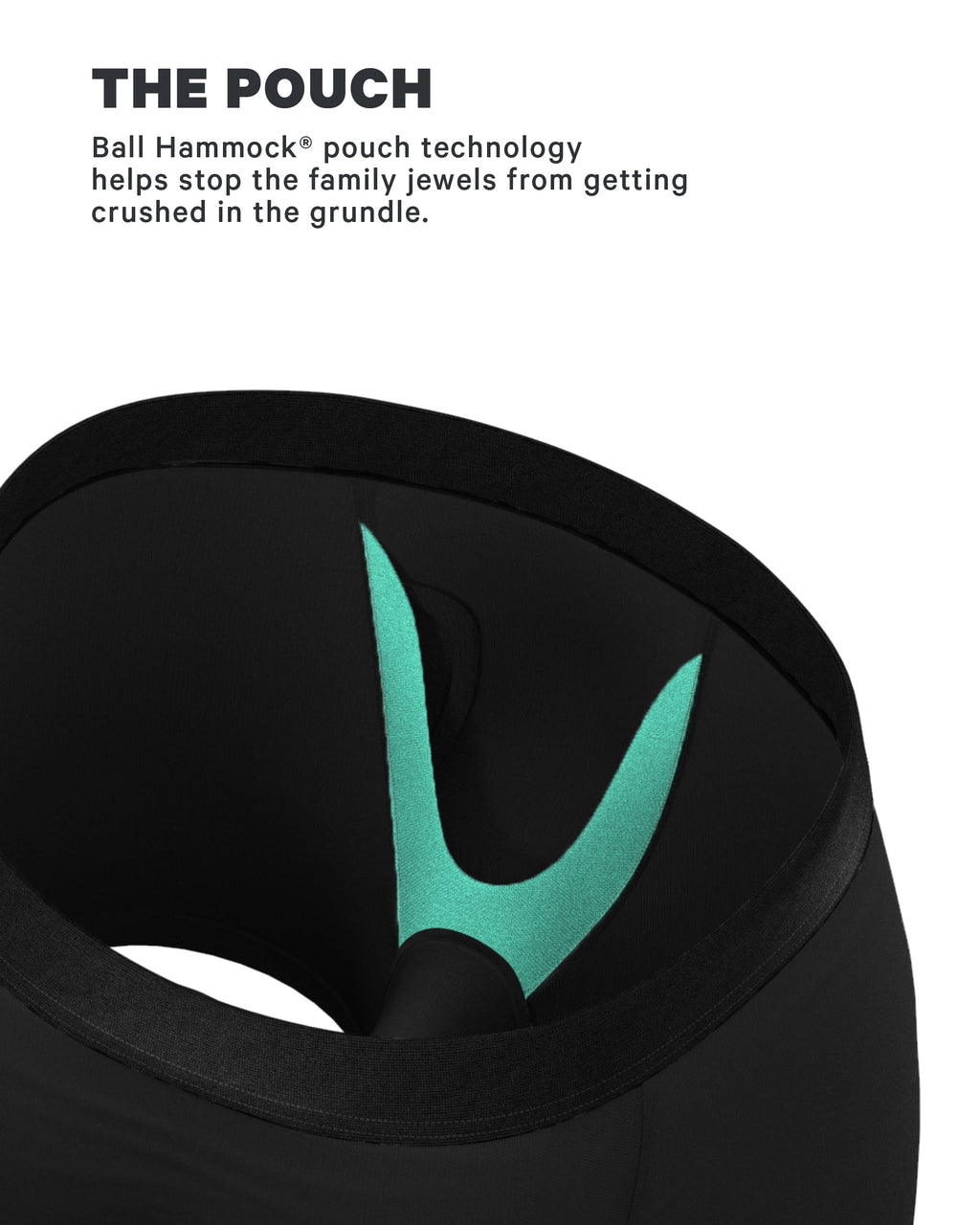 Shinesty Hammock Support Mens Underwear | Boxer Briefs Men with Fly | US XL 3 Pack Black/Grey/Navy