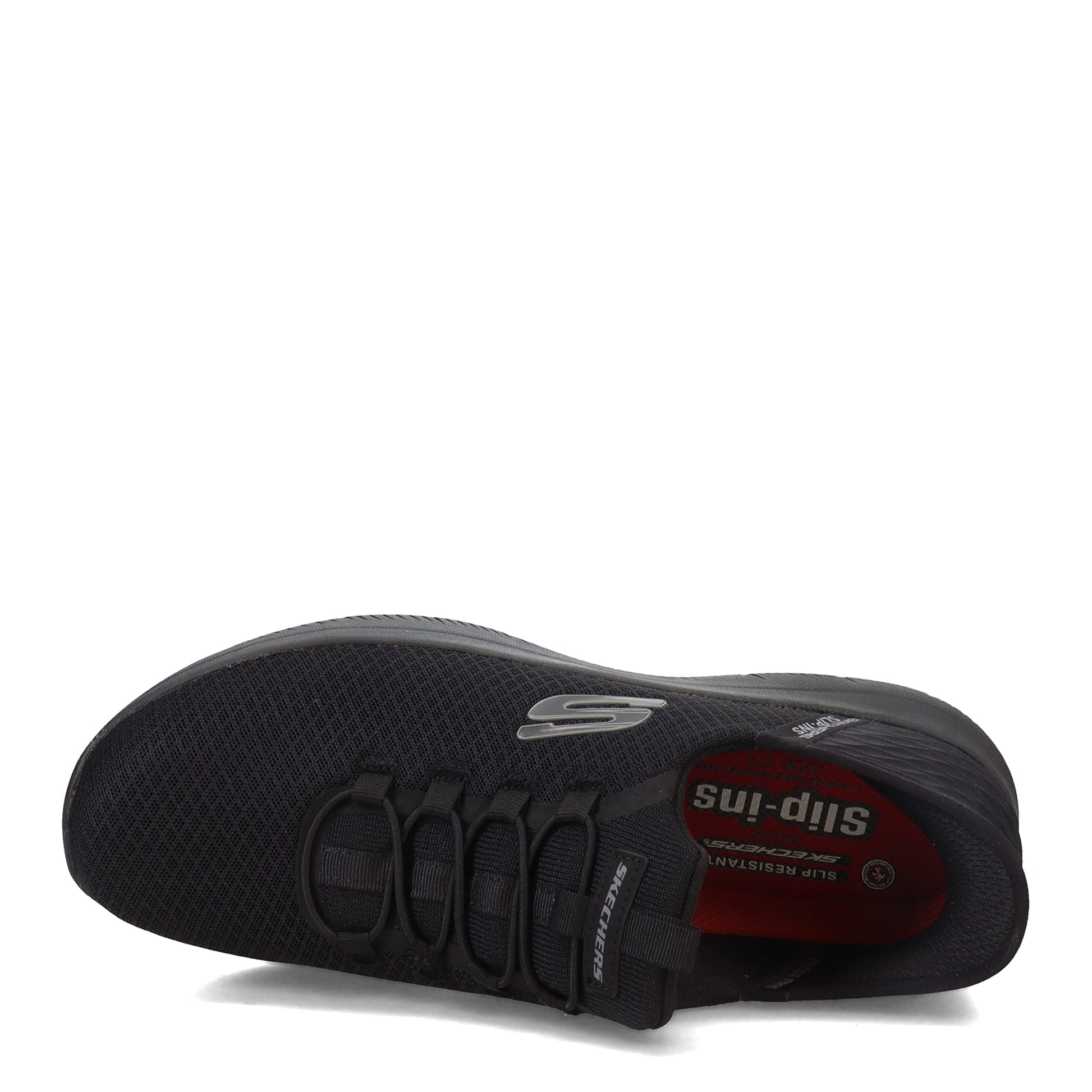 Skechers Men's Summits Colsin Sr Hands Free Slip-Ins Sneaker, Black, 10.5 Wide