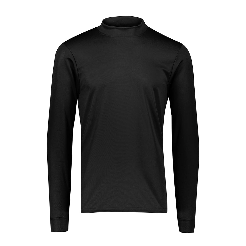 Augusta Sportswear Men's Standard Wicking Mock Turtleneck, Black, Large