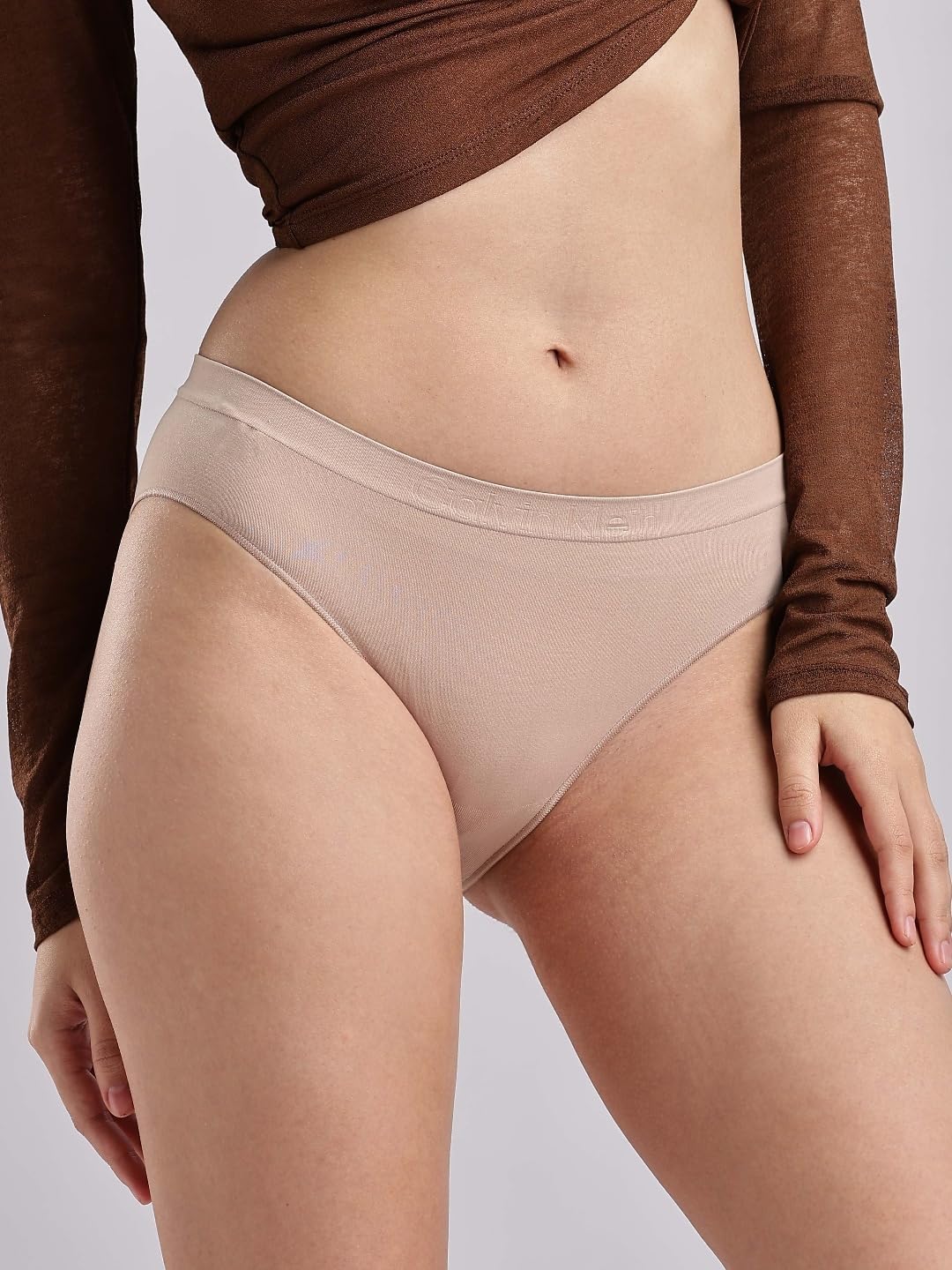 Calvin Klein Bonded Flex Seamless 3-Pack Mid Rise Bikini