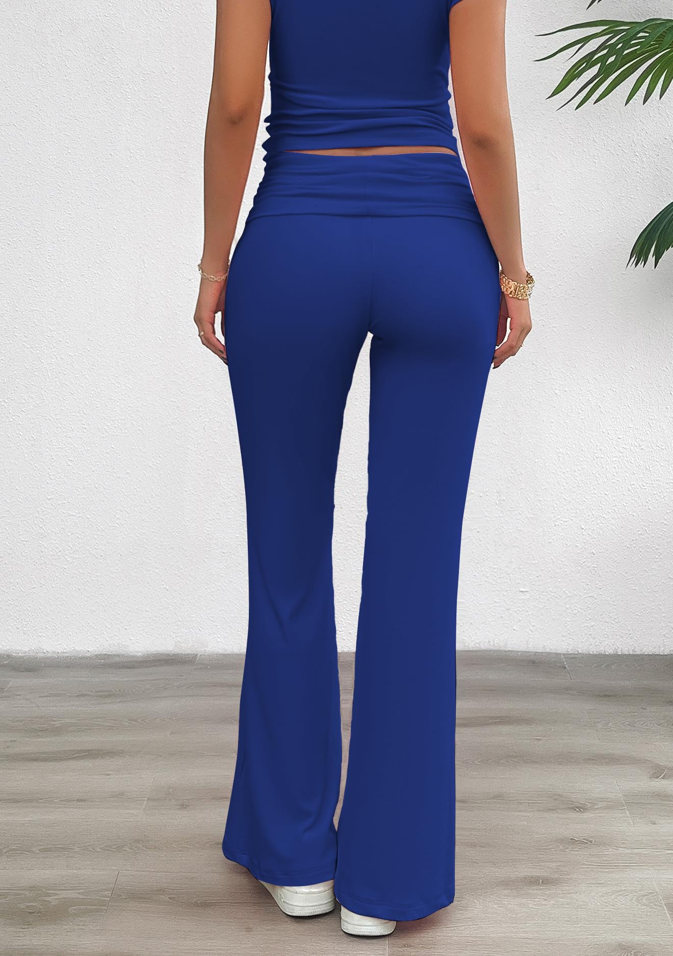 Nismruc Lounge Pants Women Casual Petite Comfy Trousers Trendy Ladies Bottoms Royal Blue M