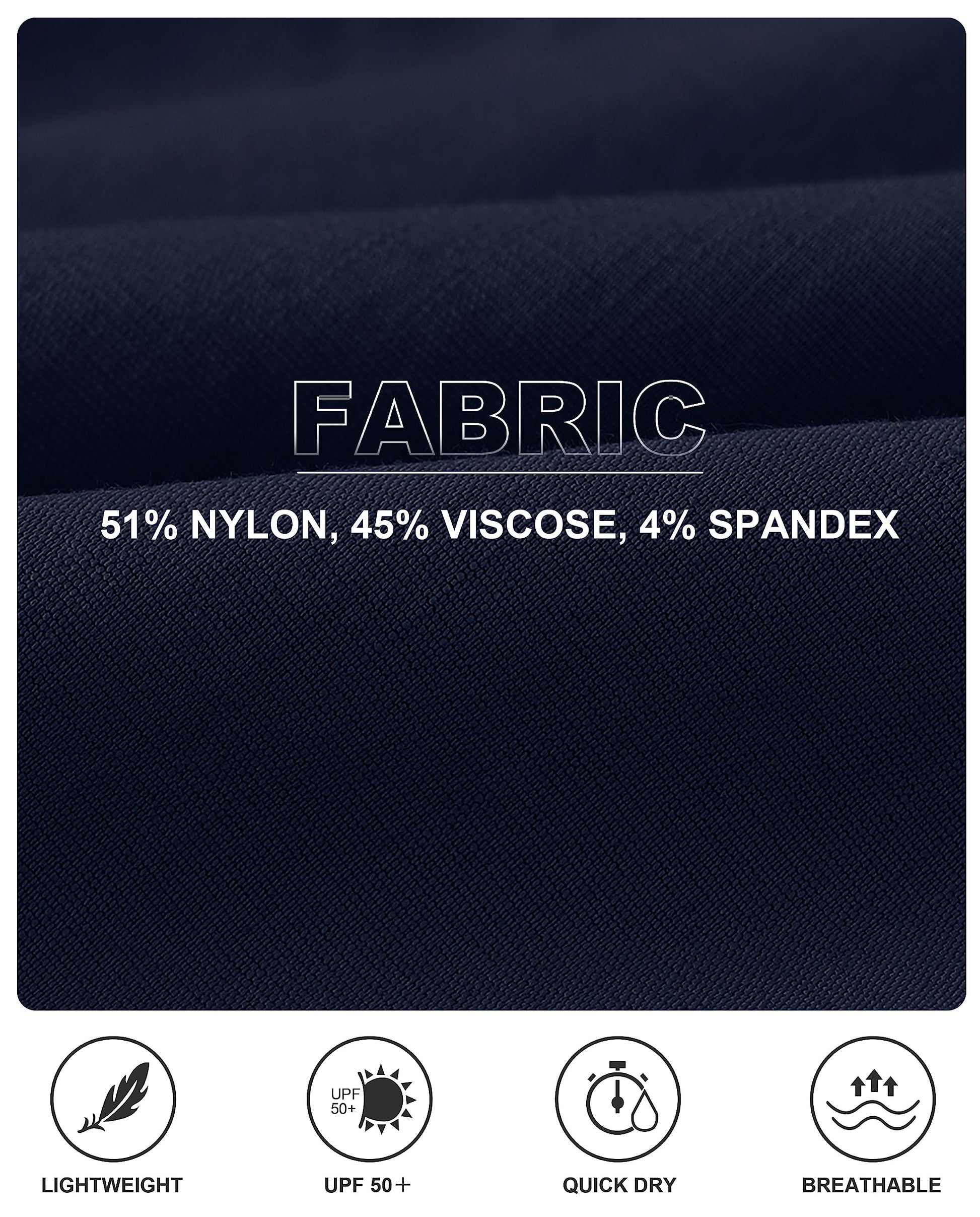 MoFiz Women's Hiking Capris Pants Lightweight Quick Dry Athletic Casual Outdoor Cargo Pants for Women Navy M