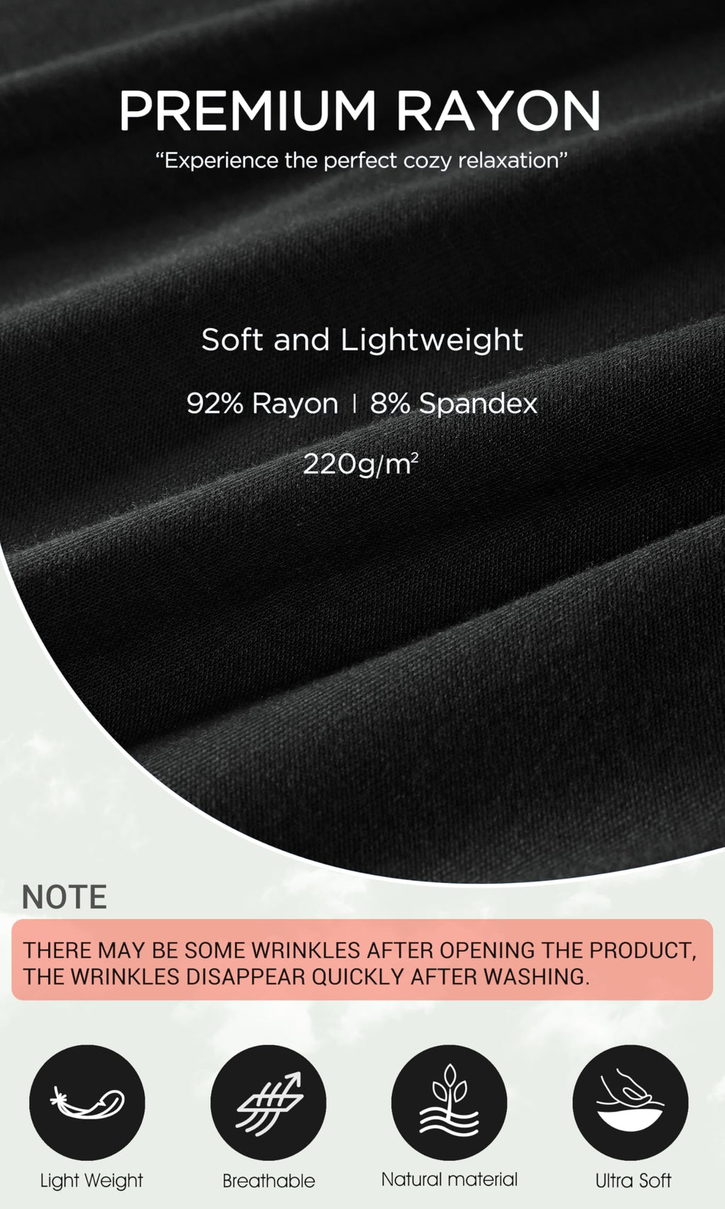 ODODOS Women's Wide Leg Palazzo Lounge Cropped Pants with Pockets Light Weight Comfy Casual Pajama Capri Pants-22 inseam, Black, XX-Large